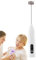 Rechargeable Handheld Milk Frother | Electric Whisk Blender for Coffee Foam | 3 Speeds Electric Milk Frother Whisk Kitchen Gadgets Easy-to-Use Milk Foamer for Lattes with 1.06x1.06x8.86 Inches