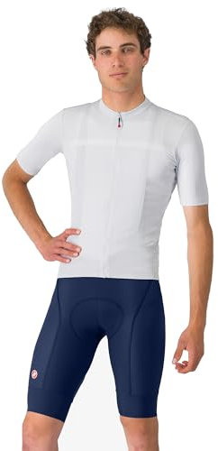 CASTELLI Salopette da uomo Competizione 2, imbottitura per tutte le condizioni per ciclismo su strada, gravel bike e corse di alto livello, Blu Belga, Medium