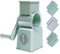 yasoe 1PCS Vegetable Cutter Slicer Manual Chopper Machine Garlic Potato Shredder Kitchen Multifunctional Drum Slicer