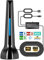 DGUPSP Antenna TV Digitale, Antenne tv Interna,Potente Antenna HDTV Interna Esterna con Amplificatore, Ricezione 360° Supporta 4K/1080P UHF/VHF DVB-T/T2-15611