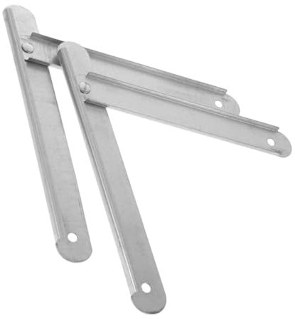 SHINEOFI 1 Pair Folding Ladder Hinge Durable Attic Ladder Hinge Easy to Install Reliable Replacement