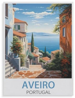 Aveiro，Portugal，Puzzle 1000 Teile Erwachsene Kinde Spaß Lernspielzeug Geschenke（38x26cm）-HF24