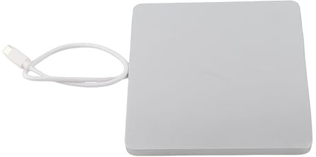 Buachois Externes DVD Laufwerk USB C, Slot In Brenner mit EIN Bedienung für Computer