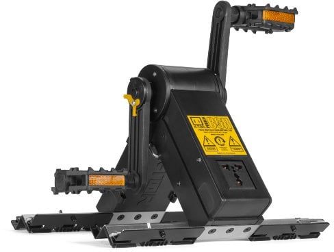 K-TOR Emergency Disaster Kit: 20 watt Pedal Generator Bundled with 1 amp USB Hand Crank Generator and Cree USB Flashlight with USB Connector