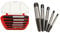 OriGlam 5 pezzi, estrattore di viti, set di punte per estrarre viti, set di attrezzi per rimuovere dalle guide viti rotte e danneggiate 3 – 19 mm