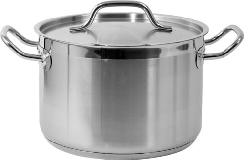 Yato yg-00023 – Midium Stockpot W/Lid SS 24 x 16 cm 7,2L