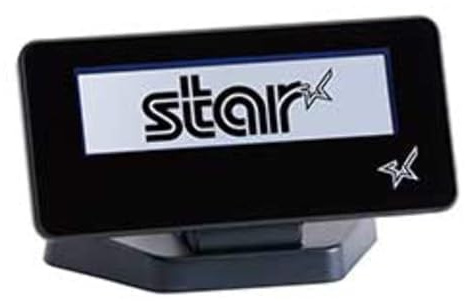 Star Micronics SCD222U Kundenanzeige USB Piano Black