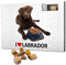 printplanet Hunde-Adventskalender mit Leckerlis - Motiv I Love Labrador - Weihnachtskalender für Hunde - 2025