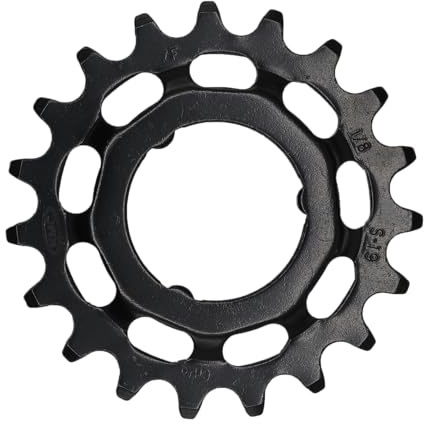KMC eBike Rear Sprocket, Compatible with Shimano Steps, Black