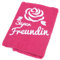 Abc Casa Super Freundin Handtuch zum Geburtstag, Valentinstag, Namenstag, Jahrestag-Eine praktische Jubiläum Geschenkidee für die Beste Freundin