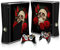 SKINOWN - Skin adesiva in vinile per console Xbox 360 Slim e telecomando (fiori)
