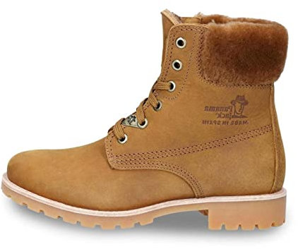 Panama Jack Damen Panama 03 Igloo Combat Boot, Ockerfarben, 36 EU