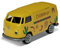 Majorette 212052016Q05 Vintage Deluxe VW T1 Foodtruck, Bully, Spielzeugauto, Freilauf, Exklusives Auto Design, Gummireifen, Sammelbox, 7,5 cm, gelb/rot, für Kinder ab 3 Jahren
