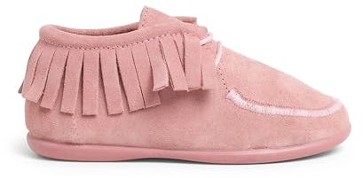 Pisamonas Stivaletti Indianini con Frange per Bambini E Donna Misurare 35 Colore Rosa