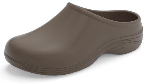 Lakeland Active Men's Lorton Slip-On Garden Clogs - Chestnut - 8 UK