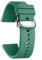 BINLUN Bracelet de Montre en Silicone à Dégagement Rapide 18mm 19mm 20mm 21mm 22mm 24mm Remplacement Bracelets pour Montres en Caoutchouc avec Boucle Déployante pour Homme et Femme (Vert, 19mm)