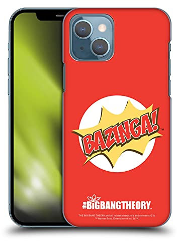 Head Case Designs Licenza Ufficiale The Big Bang Theory Pop Art Bazinga Custodia Cover Dura per Parte Posteriore Compatibile con Apple iPhone 13