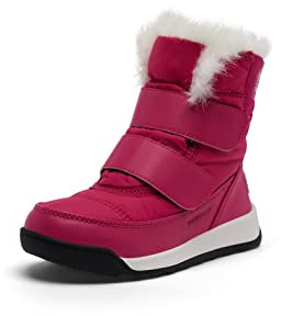Sorel Whitney 2 Strap WP, Stivali da Neve Impermeabili, Unisex - Bambini e ragazzi, Cactus Pink/Black , 31 EU