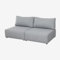 SKLUM 2-teiliges modulares Sofa Kata