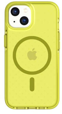 tech21 iPhone 14 Evo Check Compatible with MagSafe – Shock-Absorbing & Slim Protective Phone Case 16ft FlexShock Multi-Drop Protection Extra Buttons