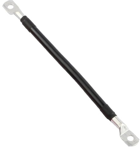 35mm² 240A Copper Battery Lead Power Strap Earth Bond Lead Cable M8 Positive/Negative