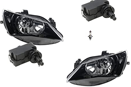 Johns, Scheinwerfer passend für Seat Ibiza 6J 12-15 + H4 Set Links Rechts m. Stellmotor