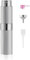 Toureal Diseño de Rayas Finas Aluminio 8ml Atomizador Perfume Recargable, Perfumador Dispensador de Viaje, Spray Pulverizador Pequeño para Colonia (Plata)