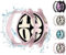 [4+4Piezas] Funda + Protector Pantalla para Samsung Galaxy Watch 6 40mm 43mm 44mm 47mm Templado Glass y 4 Duro PC Bumper Carcasa Protectora Anti niebla Antiarañazos Case Cover para Galaxy Watch 6