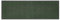 andiamo Fußmatte Verdi - Schmutzfangmatte für den Hauseingang - ideal als Fußmatte innen oder als Fußabtreter im überdachten Außenbereich - Fußabstreifer für Haustür 60 x 180 cm Dunkelgrün 2