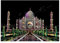 Magisches Rubbling Taj Mahal Mauzoleum Indien 40x28 cm - Kratzbild für Kinder und Erwachsene, magische Bastelkratzer, Entspannung und gemeinsame Momente für die ganze Familie, kreatives Ableben