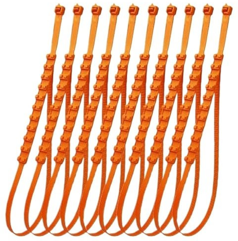 5/10/20Pcs Anti Skid Schnee Ketten Auto Winter Reifen Räder Kette Winter Outdoor Schnee Reifen Notfall Anti-Skid Auto Zubehör (Size : 20Pcs)