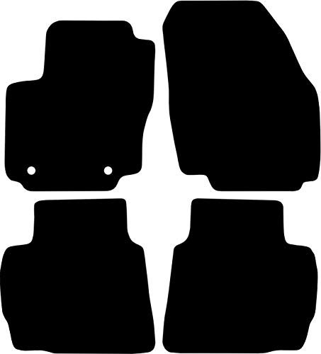 Kovvar Fußmatten passend für Ford Mondeo 2007-2013 Passend zur Ausführung: Mk4 | 4/5 Türen/Kombi | Qualität: Premium