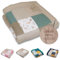 ULLENBOOM Krabbeldecke für Baby mit Personalisierung, 100% OEKO-TEX Materialien, Waldfreunde 120x120 cm - Babydecke mit Namen und Datum, ideal als Spieldecke und personalisiertes Geschenk zur Geburt