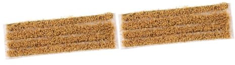JEWEDECO 2sätze Miniatur Statische Gras Modellstreifen Für Diorama Und Landschaft Weizenfeld-Dekoration Für - Maßstab Künstliches Gras Für Modellbau Und