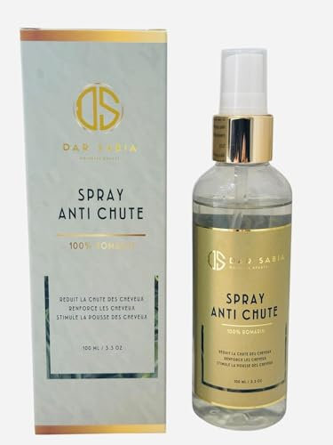 MEILLEUR SPRAY BIO Anti-Chute Cheveux - Réactive La Croissance, Renforce et Réduit La Casse - 100% Romarin Bio, Certifié 100% Naturel - 100 ml