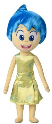 Disney Store Official - Pixar - Alles Steht Kopf 2 - Freude - Kuschelpuppe - 38 cm/15 - Knuddeliger Plüsch-Charakter - Ab der Geburt geeignet