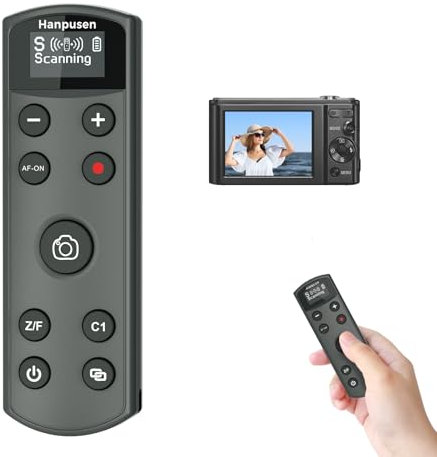 Wireless Shutter Release for Sony, Rechargeable Camera Remote Control Compatible with A7C,A7III,ZV-1,ZV-E10,ZV-1 II,A6100,A6400,A6700,A7IV,RX100 VII,A9,A9 II,DSC-RX0 II,DSC-RX100 VII,Replace RMT-P1BT