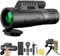 Sevitini Telescopio monocular, 10-30x50 HD Monocular para movil, BAK4 Prisma y Lente FMC, Monoculares, para observación de Aves y Vida Silvestre