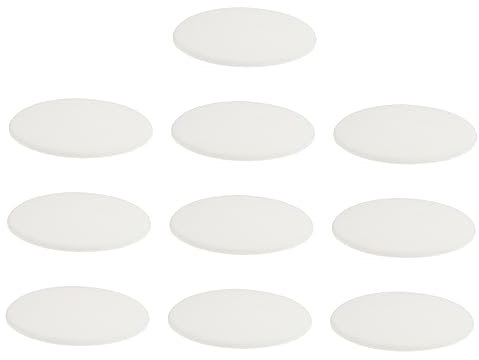 Vaguelly 10stücke Selbstklebende Silikon Türschutzpads Elastische Türpuffer Mit Starker Haftung Stoßdämpfend Geeignet Für Tür Wandschutz rutschfeste Schutzpolster Für Zimmerwände