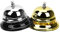 HOUDERCO 2Stücke Metall Service Bell Schreibtisch Glocke für Hotel Restaurant und Bar Lauter Einfach zu Bedienen für Veranstaltungen