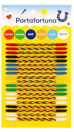 Suyamir Braccialetti dell’Amicizia Colorati Intrecciati, Stile Estivo Portafortuna, Bracciali Moda Mare Regalo Festa Bambini Unisex