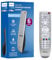 Backlit Universal Remote Control by Philips, Works for Samsung, Vizio, TCL, HiSense, Sony, RCA, Panasonic, Roku, Apple TV, Smart TVs, Streaming Players, Blu-Ray, DVD, 6-Device, Silver, SRP3016S/27