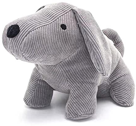 Tope para Puertas Suelo con diseño Animal de Perro Braco Gris como elemento decorativo para la casa. (1 KG, 18x15x27)