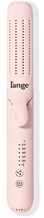 L'ANGE HAIR Le Duo 360° Airflow Styler - 2-in-1 Curling Wand & Titanium Flat Iron Hair Straightener - Professional Hair Styler - Hair Curler with Cooling Air Vents - Adjustable Temp.