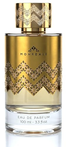 Monreale Parfums Luxuriöses Parfüm für Herren, Eau de Parfum, langanhaltender Duft für Männer, luxuriöses Geschenk für ihn, Mineralaufguss, 100 ml
