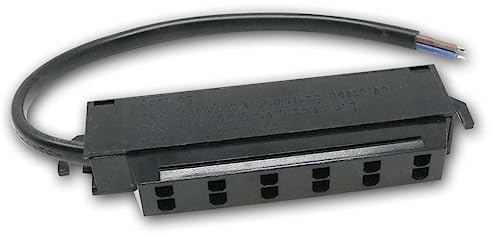 world-trading-net - Adaptateur AMP basse tension, distributeur pour 6 lampes avec fiches AMP, noir, connexion par câble de 16 cm, charge totale max.30V/10A