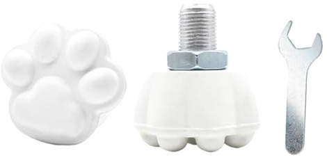 Qkbuza Jam Plugs für Rollschuhe, 2 x -Quad-Skates, Stopfen, mit Schraubenschlüssel, Rollschuhbremse, Blockstopper, verstellbare Ersatzteile für den Innen- und Außenbereich