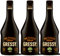 Gressy Crema de Whisky Irlandesa – Licor Suave y Ligero con 25% Menos Grasa – Pack de 3 Botellas 70cl