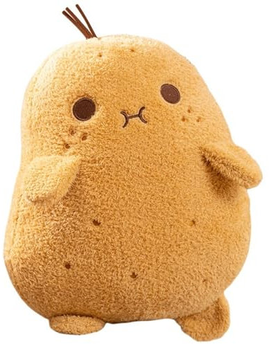 KUKUShining Kartoffel Plüsch, Süßes Ausgestopftes Dekokissen Weiches Plüschkissen Geschenk Für Kinder Jungen Mädchen(23cm/9in)