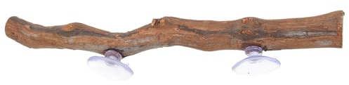 Reptilienbaumzweig zum Klettern für Eidechsen, Rund | Äste Terrarium, Gecko Holz, Dekorativer Kletterast, Zubehör für Bartagamen und Echsen